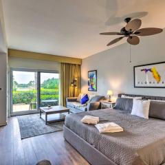 Coastal Condo Patio and Free Resort Amenities!