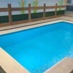 Casa Rural Baños de la Reina con piscina climatizada
