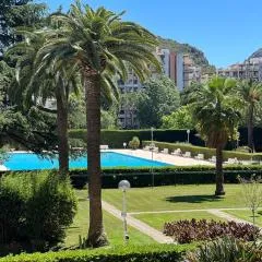 My Resid Appart Cannes Marina vue piscine