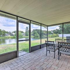 Tranquil Bradenton Retreat with Lanai and Pond!