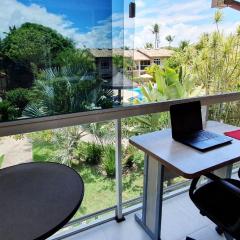 Duplex 4/4 100 metros da praia de Taperapuan