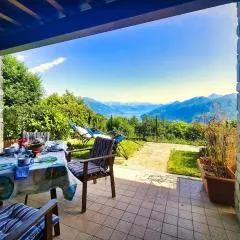 Marta flat, mountain and lake view, Bellagio