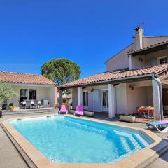 Beautiful Home In Lussas With 6 Bedrooms, Private Swimming Pool And Outdoor Swimming Pool