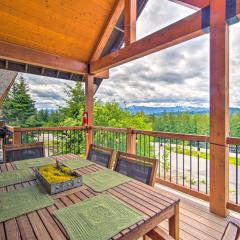 Cle Elum Cabin with Hot Tub and Breathtaking View