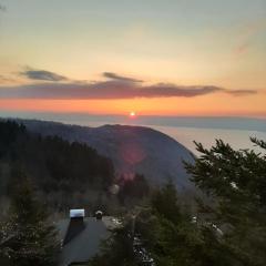 Châlet vue lac Léman à 1000 mètres d altitude