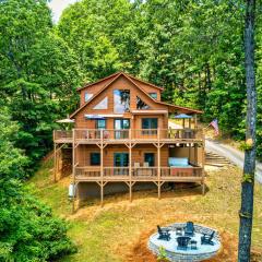Spacious Murphy Chalet with Hot Tub Mtn Views!