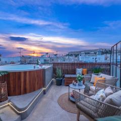 TopFloor Getaway Balcony&Hot tub+Acropolis view