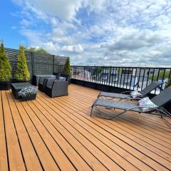 City Terrace Apartment Avangard - Large private roof terrace