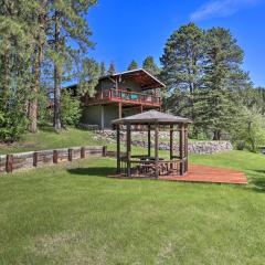 Tranquil Creekside Retreat with Deck on 30 Acres!