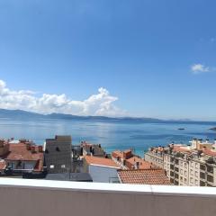 Ático Vixía do Mar, amplia terraza y espectaculares vistas