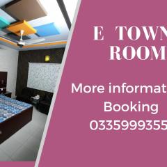 E Town Room Guest House Karachi