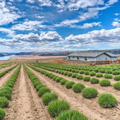 Quincy Home on Lavender Farm with River Views!