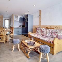 Appartement rénové aux pistes avec balcon - FR-1-344-843