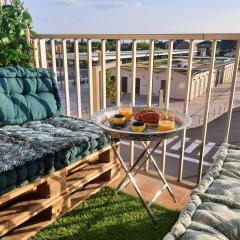 Appartement de 3 chambres avec vue sur la ville terrasse amenagee et wifi a Carpentras