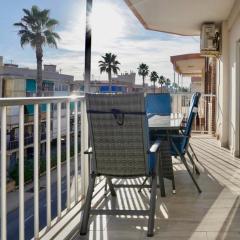 Three bedroom top apartment by the beach