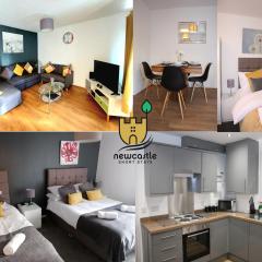 Milton House - Entire 3Bed House FREE WIFI & 4 FREE PARKING Spaces Serviced Accommodation Newcastle UK