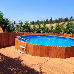 3 bedrooms house with private pool furnished terrace and wifi at Santa Luzia