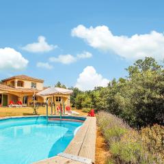 Nice Home In St Julien De Peyrolas With 3 Bedrooms, Wifi And Private Swimming Pool