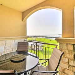 Lakefront Corsicana Condo with Balcony and Pool Access