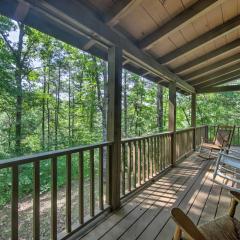 Lush Marble Cabin Rental with Deck, Fire Pit and Grill
