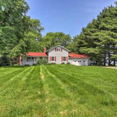 Charming Milan Home about 10 Mi to Sandusky!