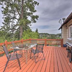 Lovely Black Hills Area Home Covered Porch and Deck