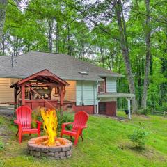 Rustic Linville Falls Cottage with Fire Pit!