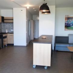 Appartement PMR 4 pers, plage, piscine chauffée, parking, animaux admis - FR-1-194-254