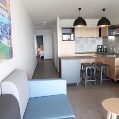 Appartement bord de mer avec accès plage, piscine, jacuzzi, 1 chambre, animaux admis, parking inclus - FR-1-194-253