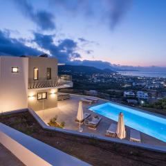Villa Thea, stunning view, pool, BBQ, Brand new.