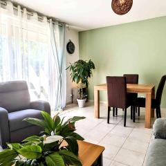 Maison 2ch, 74m², tout équipée, parking, jardin