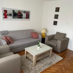 Peaceful and spacious apartment with free parking