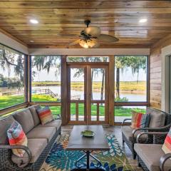 Riverfront Darien Cottage with Private Dock!