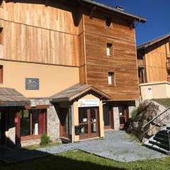 T2 skis aux pieds Les Terrasses de la Bergerie