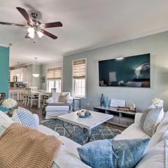 Convenient Kure Beach Townhome with Fire Pit!