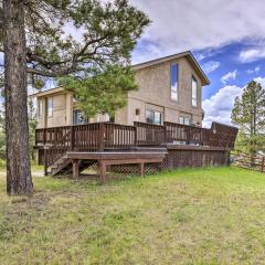 Sunny Pagosa Springs Home with Deck and Fire Pit