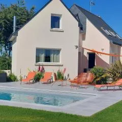 Maison Spacieuse et lumineuse avec piscine privée et chauffée