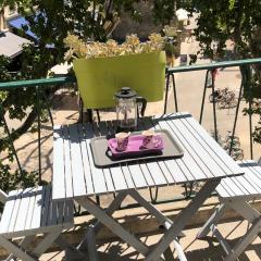 Appartement de charme Avignon CENTRE HISTORIQUE TERRASSE et BALCON Place PIE