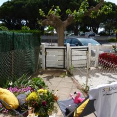 Sol-y-Days Mathilde, Agréable appartement en rez-de-jardin avec parking et un accès direct à la plage