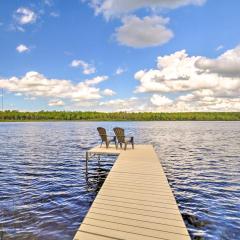 Secluded Woodsy Watersmeet Cabin with Fire Pit!