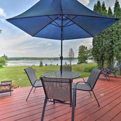 Lakefront Petoskey Abode - Deck, Grill and Boat Dock