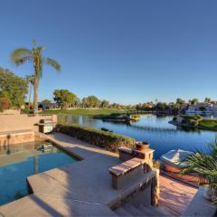 Ocotillo Lakes with pool heater, golf views, BBQ