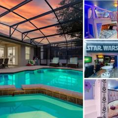 Windsor Galaxy 5 bed/5 bath pool home near Disney