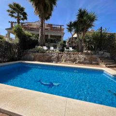 Casa con piscina en el centro de Marbella.