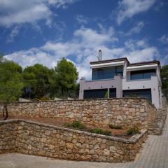 Pines sea view villa 170 sqm in Theologos