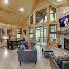 Cabin Near Helen, GA w Spa Amenities