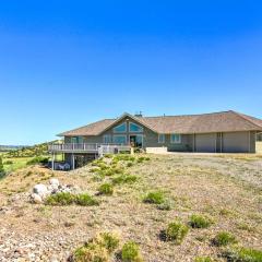 Sunny Big Timber Retreat with Spacious Deck!