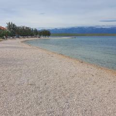 New apartment Vir, 200m from beach