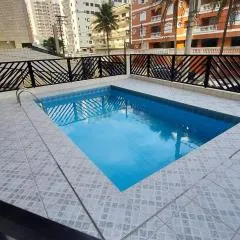095 Tupi Vista Mar I - Tupi - 30 metros da praia - 1 dormitório com VARANDA - Wi fi e acomoda até 5 pessoas - Estacionamento Gratuito ap.95