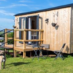 Shepherds hut with valley views